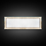 Lake Phalen Minneapolis Framed Canvas Print, Panoramic Wall Art, Midcentury Modern, Pop Art, Living Room Decor, Travel Poster, Lake House Art