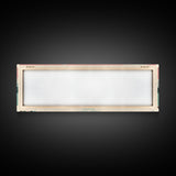 Lake Rabun Georgia Framed Canvas Print, Panoramic Wall Art, Midcentury Modern, Pop Art, Living Room Decor, Travel Poster, Lake House Art