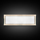 Lake Rabun Georgia Framed Canvas Print, Panoramic Wall Art, Midcentury Modern, Pop Art, Bedroom Art, Travel Poster, Lake House Decor