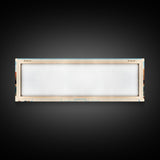 Lake Saint Catherine Vermont Framed Canvas Print, Panoramic Wall Art, Midcentury Modern, Pop Art, Living Room Decor, Travel Poster, Lake House Art