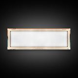 Lake Salvador Louisiana Framed Canvas Print, Panoramic Wall Art, Midcentury Modern, Pop Art, Bedroom Art, Travel Poster, Lake House Decor