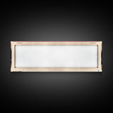 Lake Sammamish Washington Framed Canvas Print, Panoramic Wall Art, Midcentury Modern, Pop Art, Bedroom Art, Travel Poster, Lake House Decor