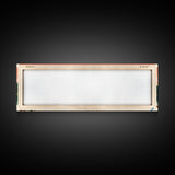 Lake Sherwood West Virginia Framed Canvas Print, Panoramic Wall Art, Midcentury Modern, Pop Art, Living Room Decor, Travel Poster, Lake House Art