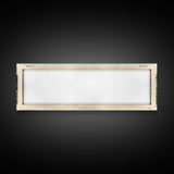 Lake Sonoma California Framed Canvas Print, Panoramic Wall Art, Midcentury Modern, Pop Art, Living Room Decor, Travel Poster, Lake House Art