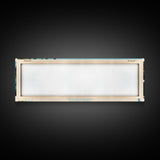 Lake Tahoe CaliforniaNevada Framed Canvas Print, Panoramic Wall Art, Midcentury Modern, Pop Art, Bedroom Art, Travel Poster, Lake House Decor