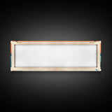 Lake Tawakoni Texas Framed Canvas Print, Panoramic Wall Art, Midcentury Modern, Pop Art, Bedroom Art, Travel Poster, Lake House Decor