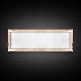 Lake Texoma Oklahoma Framed Canvas Print, Panoramic Wall Art, Midcentury Modern, Pop Art, Bedroom Art, Travel Poster, Lake House Decor