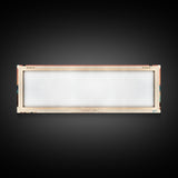 Lake Thunderbird Oklahoma Framed Canvas Print, Panoramic Wall Art, Midcentury Modern, Pop Art, Living Room Decor, Travel Poster, Lake House Art