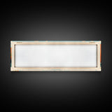 Lake of the Ozarks Missouri Framed Canvas Print, Panoramic Wall Art, Midcentury Modern, Pop Art, Bedroom Art, Travel Poster, Lake House Decor