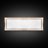 Lake of the Woods Minnesota Framed Canvas Print, Panoramic Wall Art, Midcentury Modern, Pop Art, Bedroom Art, Travel Poster, Lake House Decor