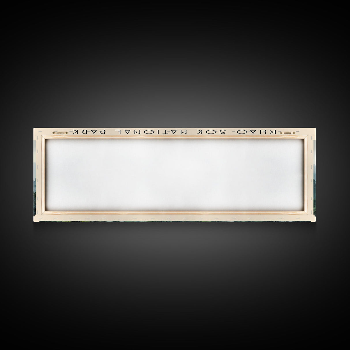 Khao Sok National Park COUNTRY | Framed Travel Poster Canvas Print | Trendy Wall Art | Watercolor Painting | Living Room Art | Unique Art