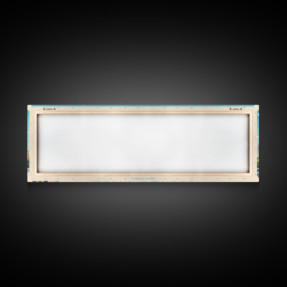 Buenos Aires, Argentina Panoramic Travel Poster Canvas Print, Buenos Aires, Argentina Painting, Argentina Art, Buenos Aires Panoramic Travel Art, Travel Painting