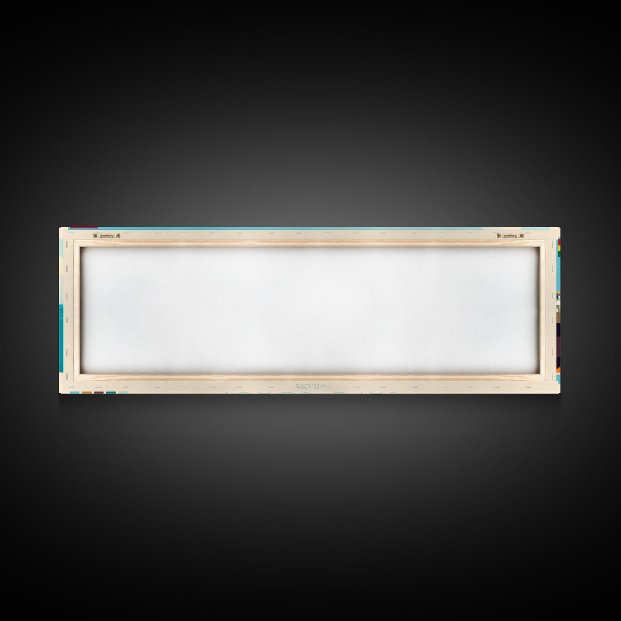 Cape Coast, Ghana Panoramic Travel Poster Canvas Print, Cape Coast, Ghana Painting, Ghana Art, Cape Coast Panoramic Travel Art, Travel Painting