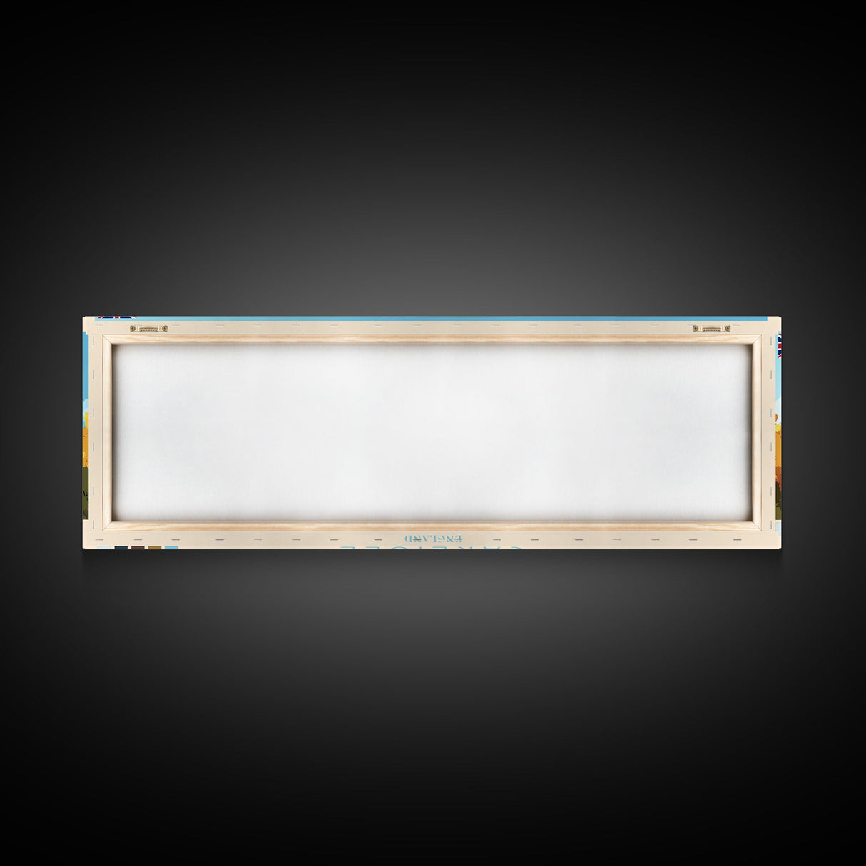 Carlisle, England Travel Poster Panoramic Canvas Print, Carlisle, England Painting, England Art, Carlisle Travel Art, Guest Room Painting