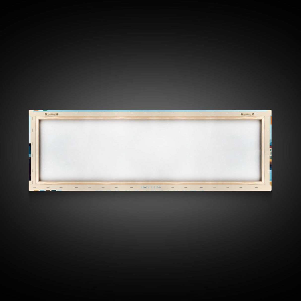 Carrickfergus, Ireland Panoramic Travel Poster Canvas Print, Carrickfergus, Ireland Painting, Ireland Art, Carrickfergus Panoramic Travel Art, Travel Painting