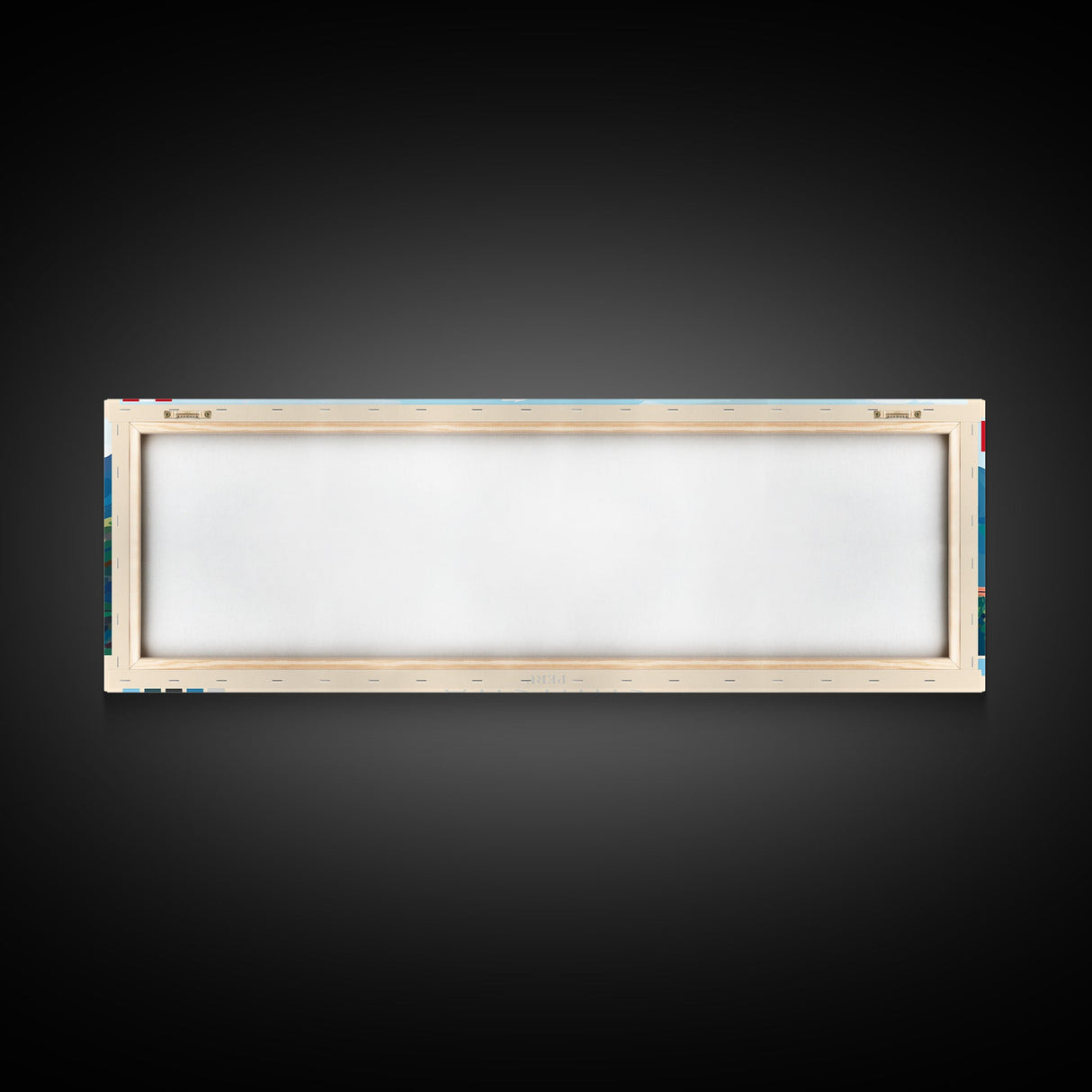 Chincha, Peru Travel Poster Panoramic Canvas Print, Chincha, Peru Painting, Peru Art, Chincha Travel Art, Guest Room Painting