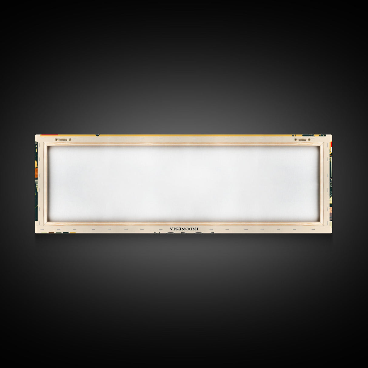 Bogor, Indonesia Panoramic Canvas Print, Bogor, Indonesia Painting, Indonesia Art, Bogor Travel Poster, Travel Art, Vacation Gift