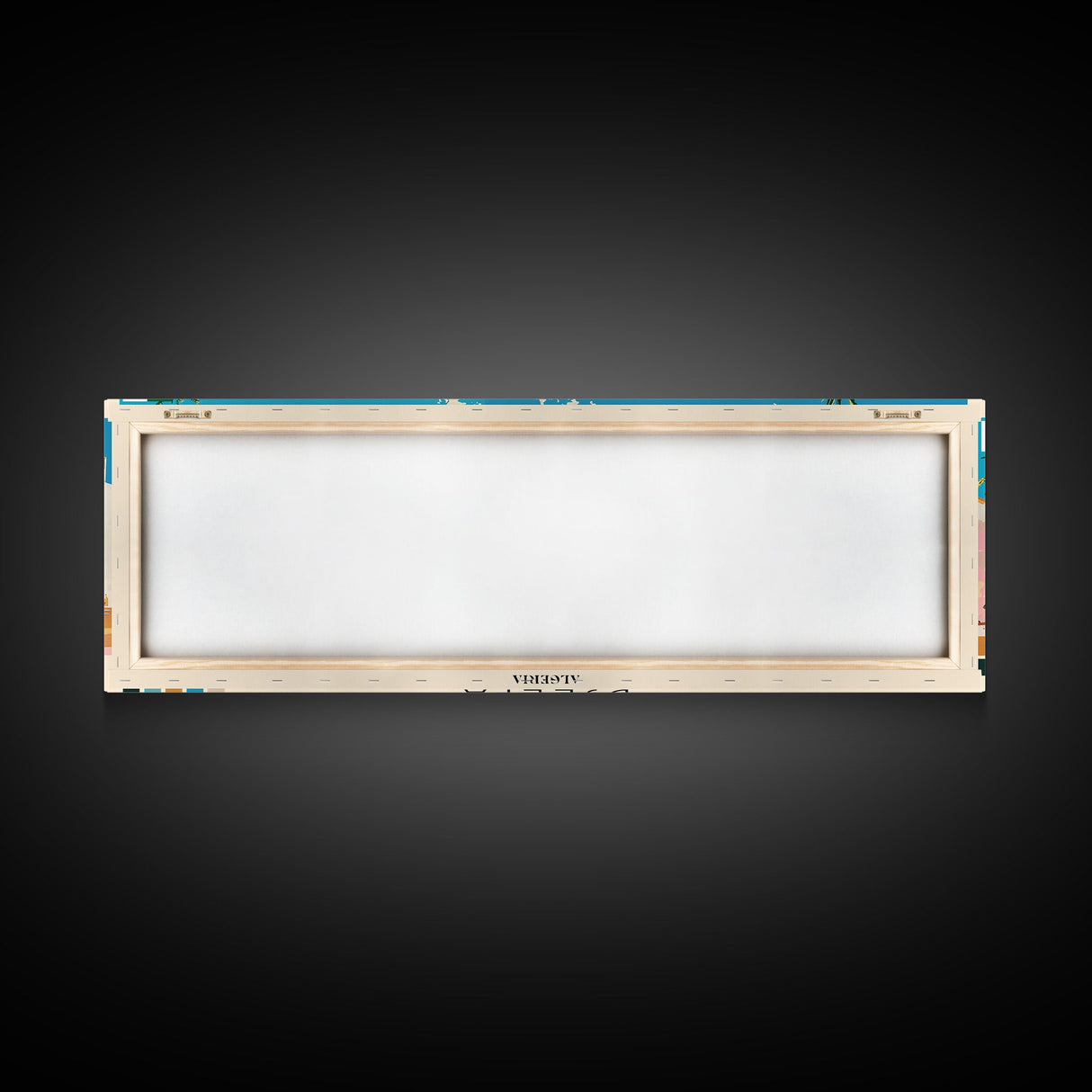 Djelfa, Algeria Panoramic Canvas Print, Djelfa, Algeria Painting, Algeria Art, Djelfa Travel Poster, Travel Art, Housewarming Gift