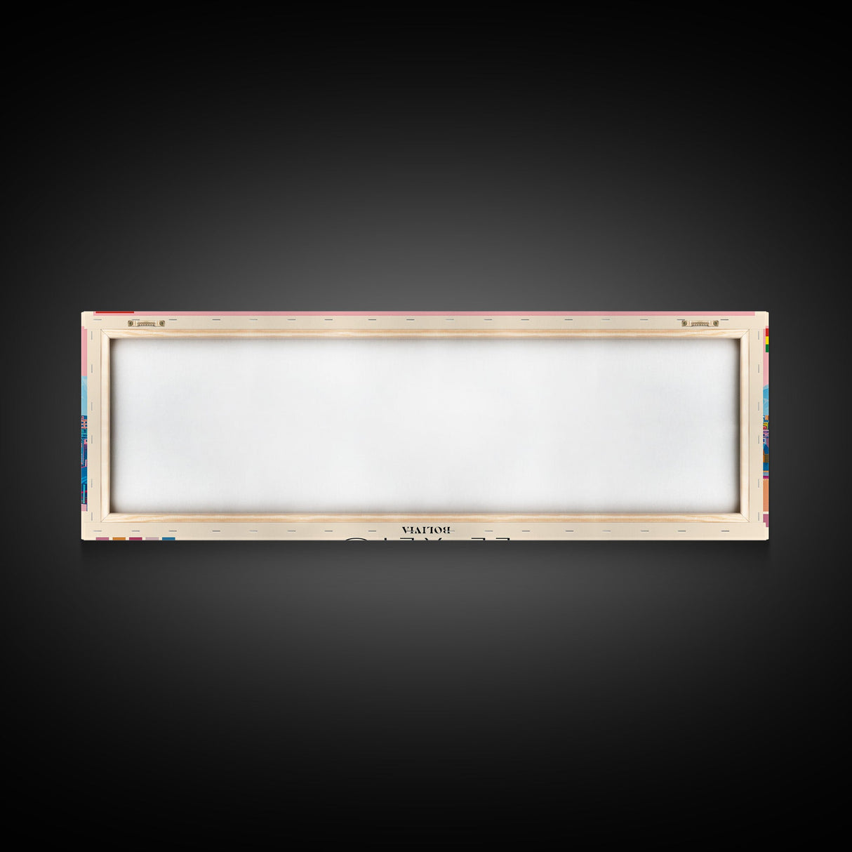 El Alto, Bolivia Panoramic Canvas Print, El Alto, Bolivia Painting, Bolivia Art, El Alto Travel Poster, Travel Art, Housewarming Gift