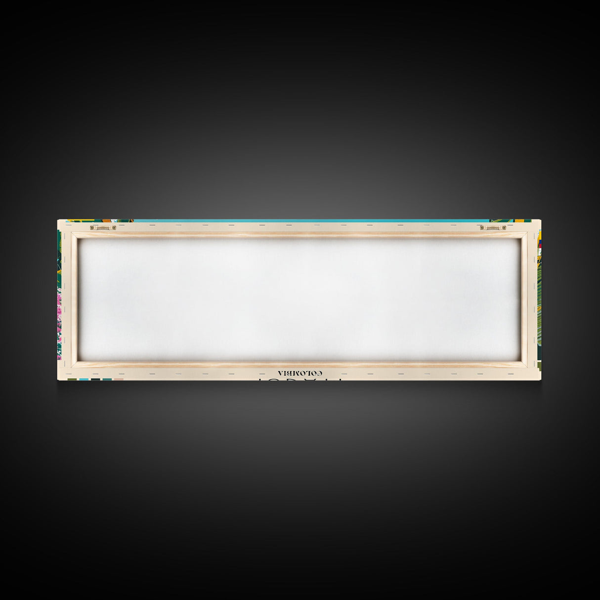 Itagui, Colombia Panoramic Canvas Print, Itagui, Colombia Painting, Colombia Art, Itagui Travel Poster, Travel Art, Guest Room Painting