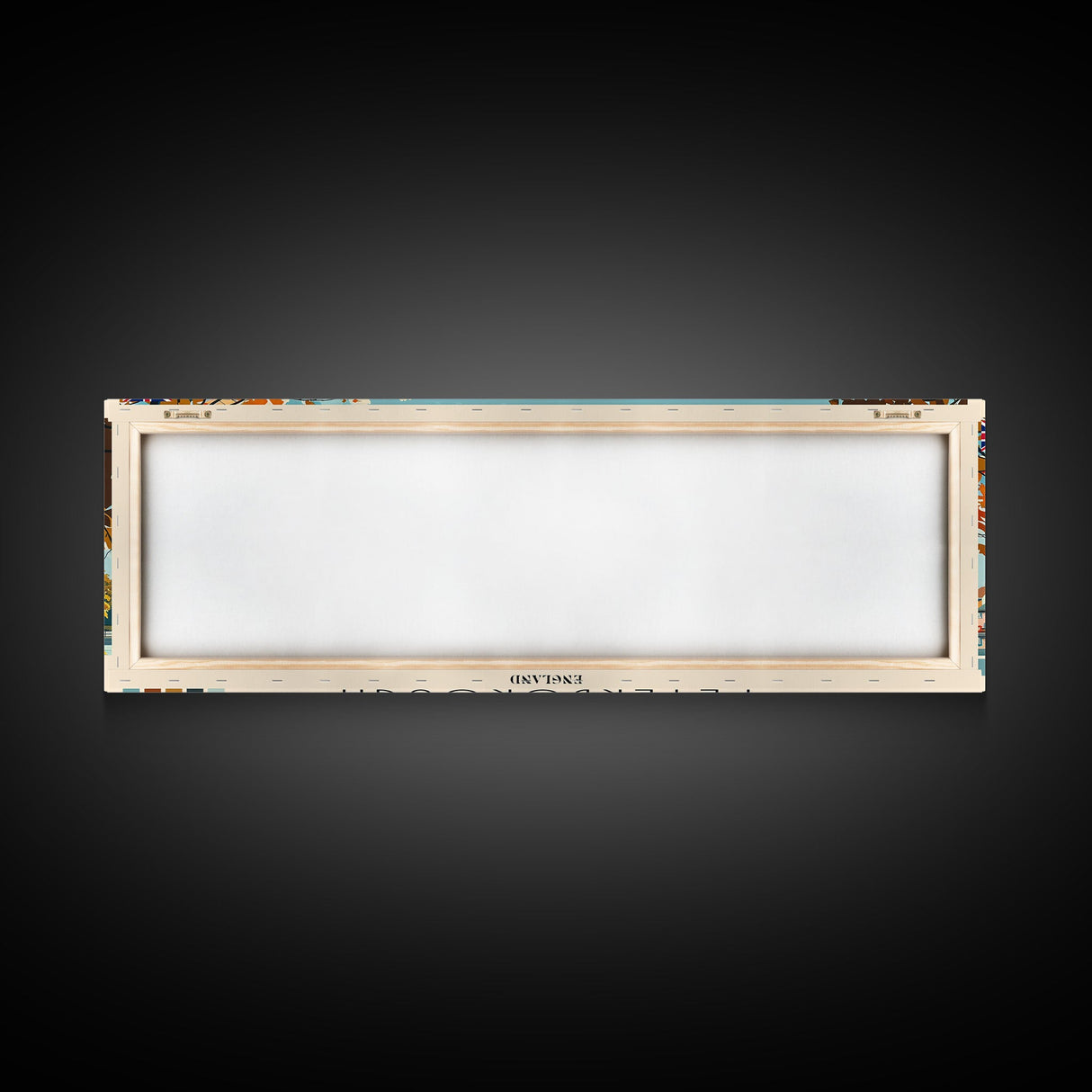Peterborough, England Panoramic Canvas Print, Peterborough, England Painting, England Art, Peterborough Travel Poster, Travel Art, Housewarming Gift