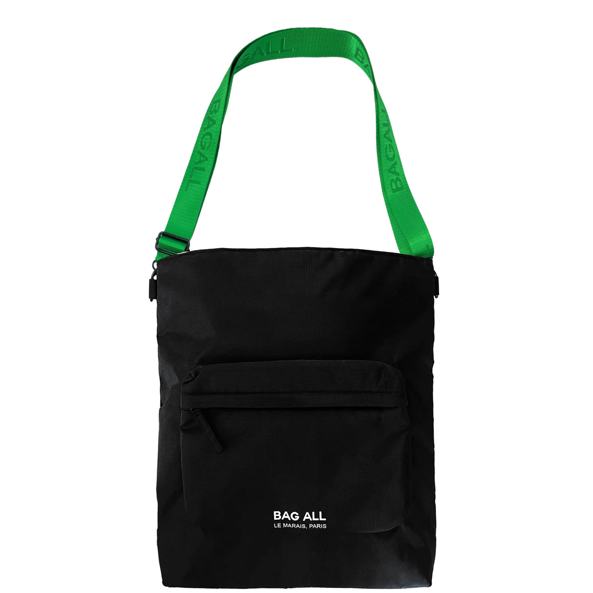 City Backpack/Tote, Padded, Recycled Nylon, Black