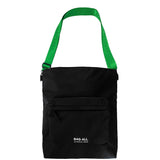 City Backpack/Tote, Padded, Recycled Nylon, Black