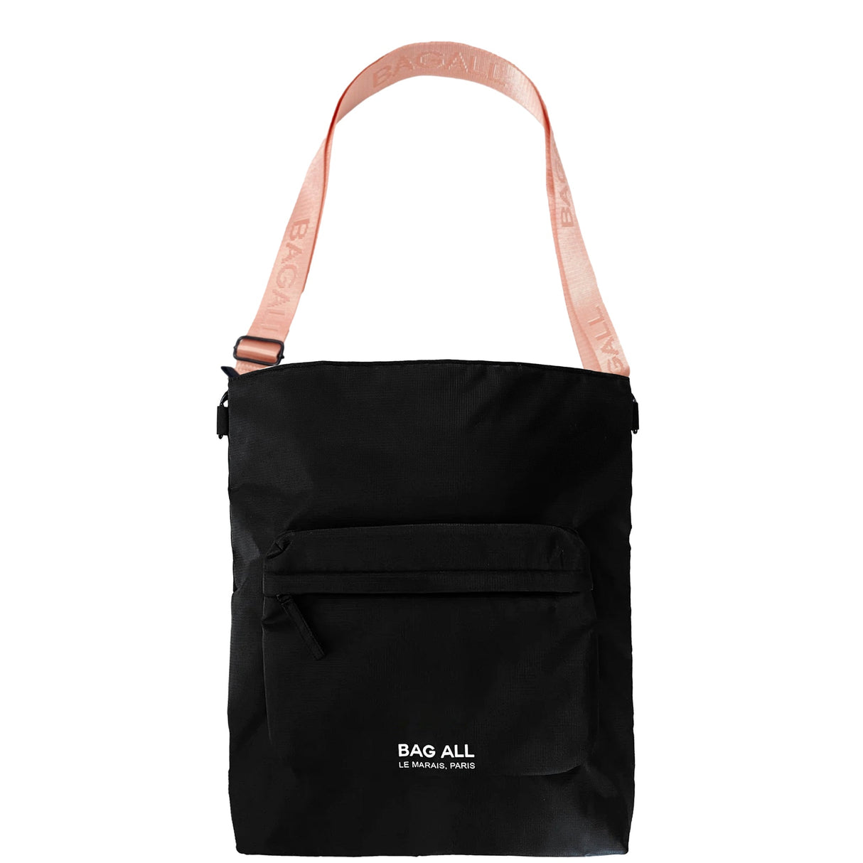 City Backpack/Tote, Padded, Recycled Nylon, Black