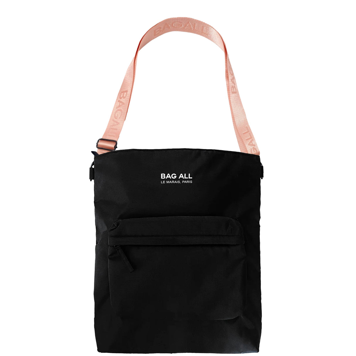 City Backpack/Tote, Padded, Recycled Nylon, Black
