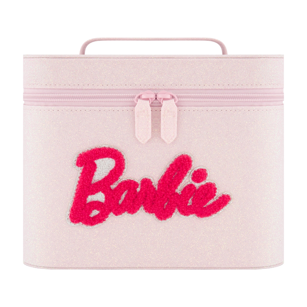 Barbie Pink Cosmetic Case with Mirror