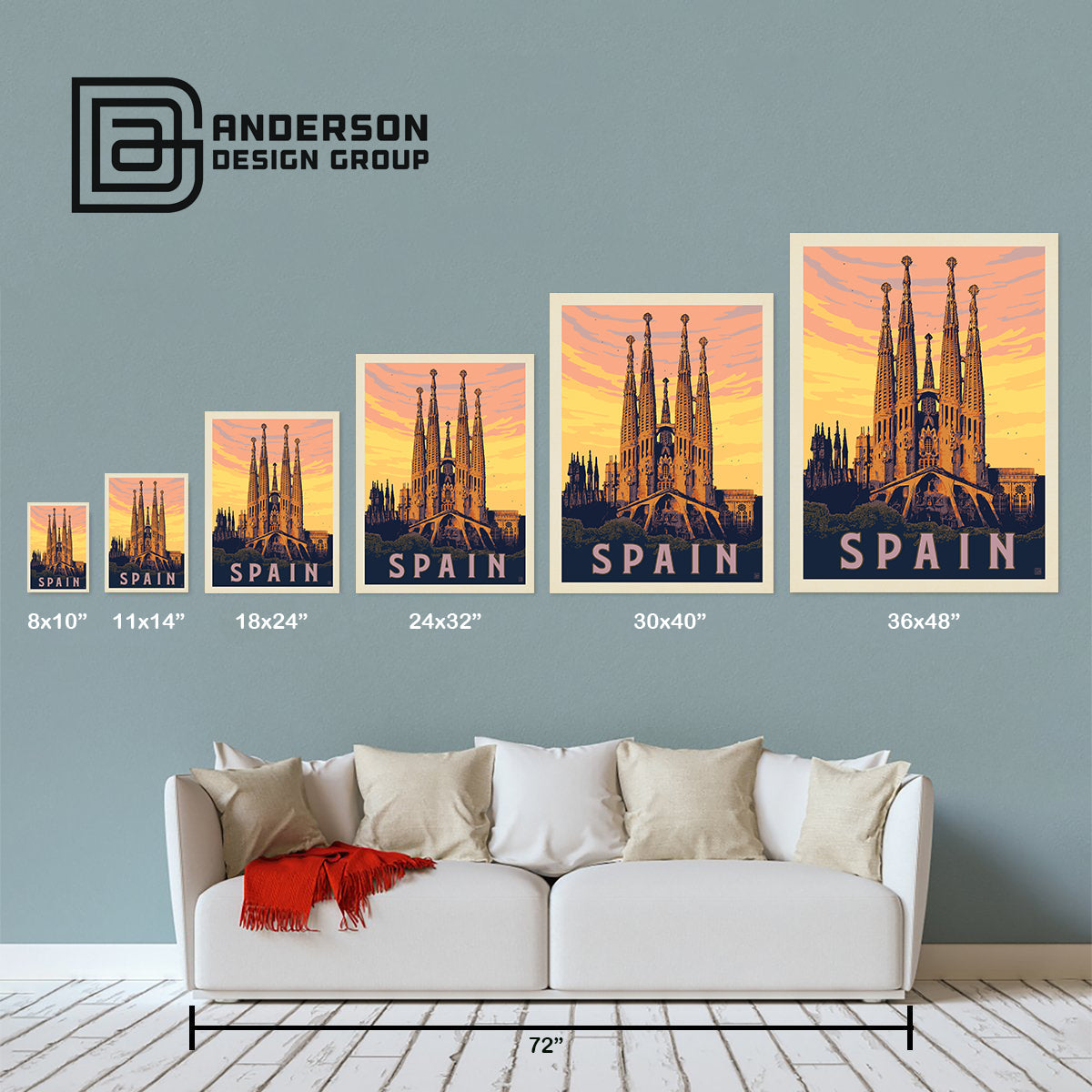 Spain: Barcelona (World Travel) Art Print