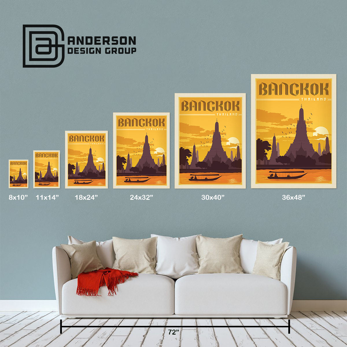 Thailand: Bangkok (World Travel) Art Print