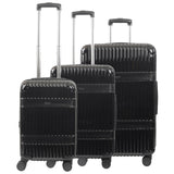 Martha Stewart The Bedford 3-Piece Hardcase Luggage Set