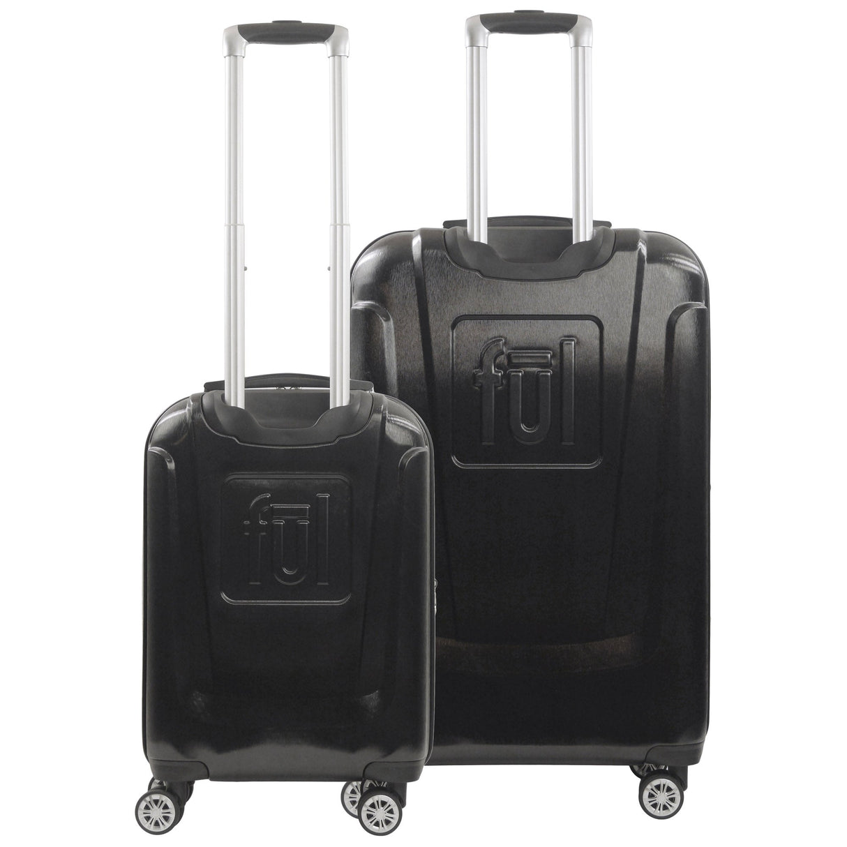 Disney Mickey Mouse Rolling Suitcases 2 Piece Set Black