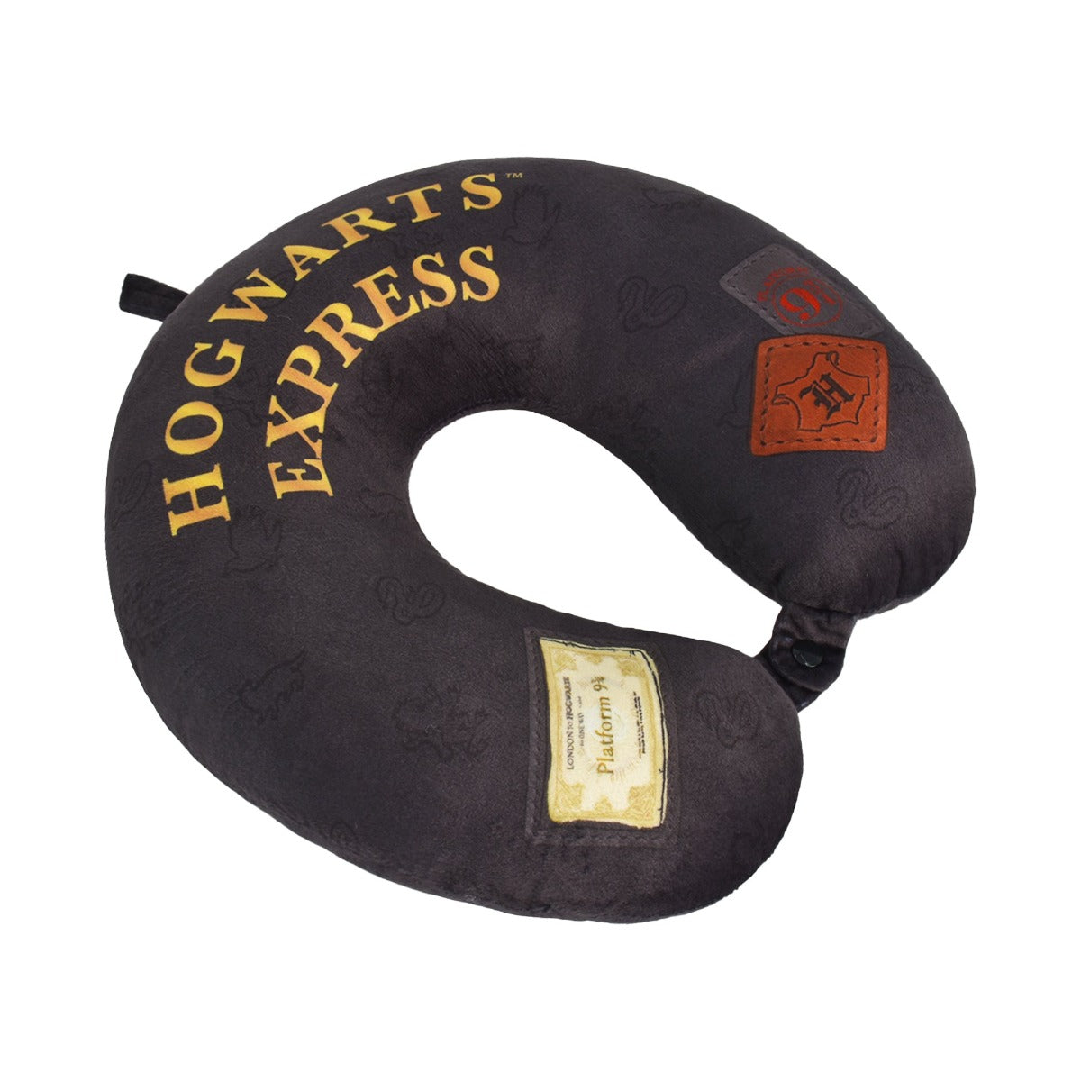 Almohada de viaje para el cuello negra de Harry Potter, Hogwarts Express