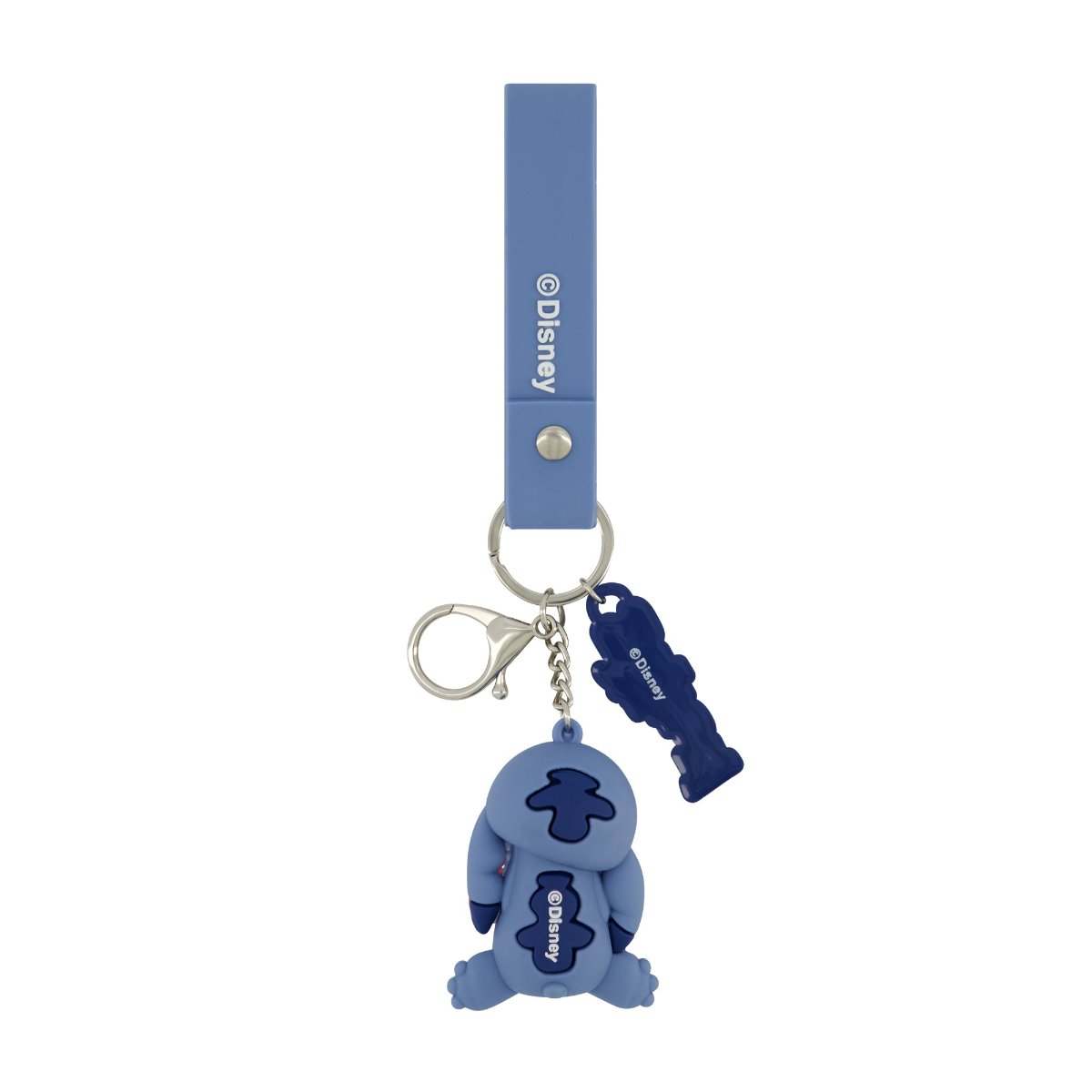 Disney Stitch Charm Lanyard Keychain Set
