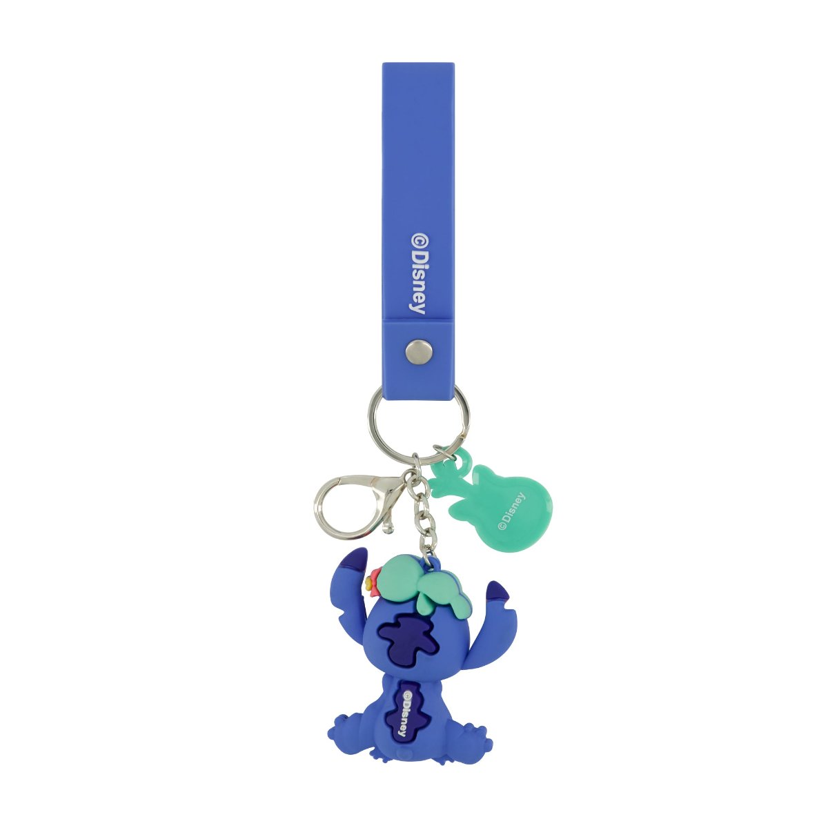 Disney Stitch Charm Lanyard Keychain Set featuring Scrump