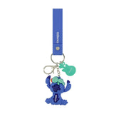 Disney Stitch Charm Lanyard Keychain Set featuring Scrump