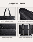 The Bubble Puffy Laptop Work Tote by Bagsmart