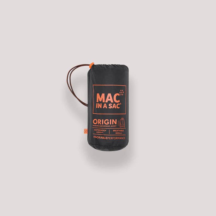 Charcoal Mac-In-A -Sac Origin II Rain Coat