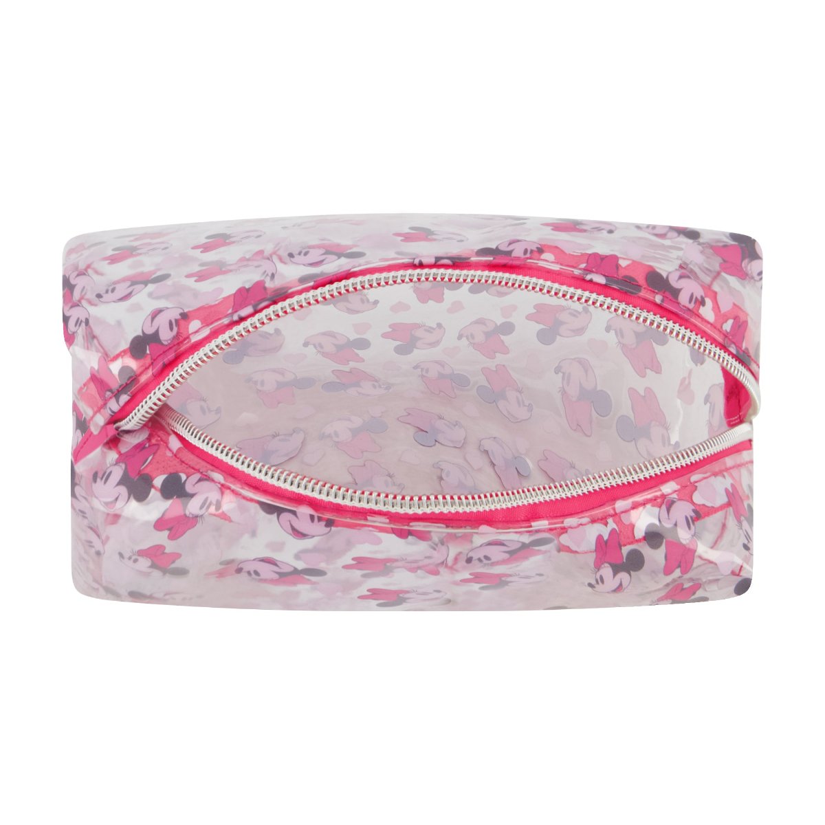 Disney Minnie Mouse Rectangular Clear Cosmetic Bag