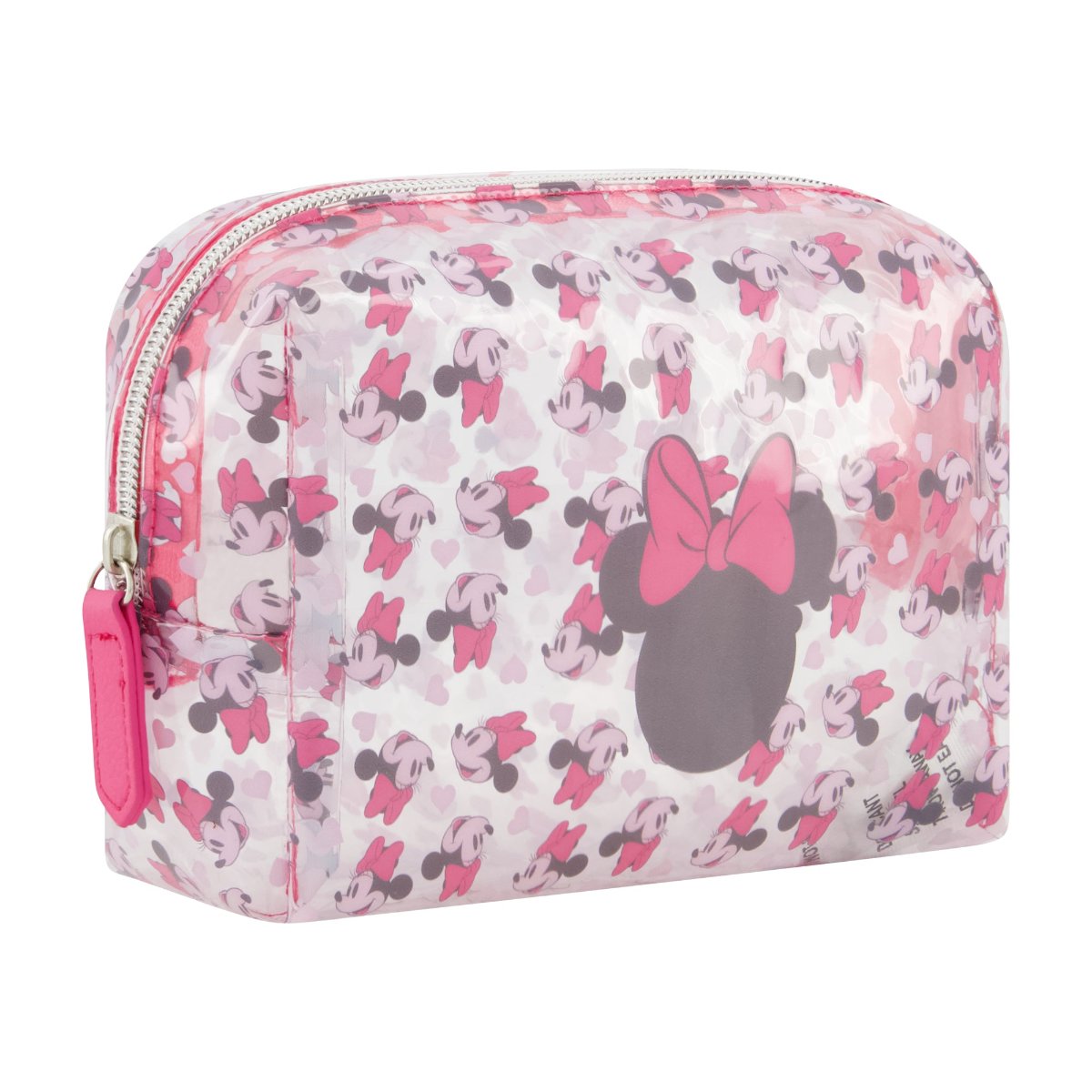 Disney Minnie Mouse Rectangular Clear Cosmetic Bag