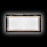 Urban Decay - Graffiti Train Car - Cool Wall Art -Framed Canvas Print - Unique Wall Decor - Framed Art - Subway Car With Graffiti