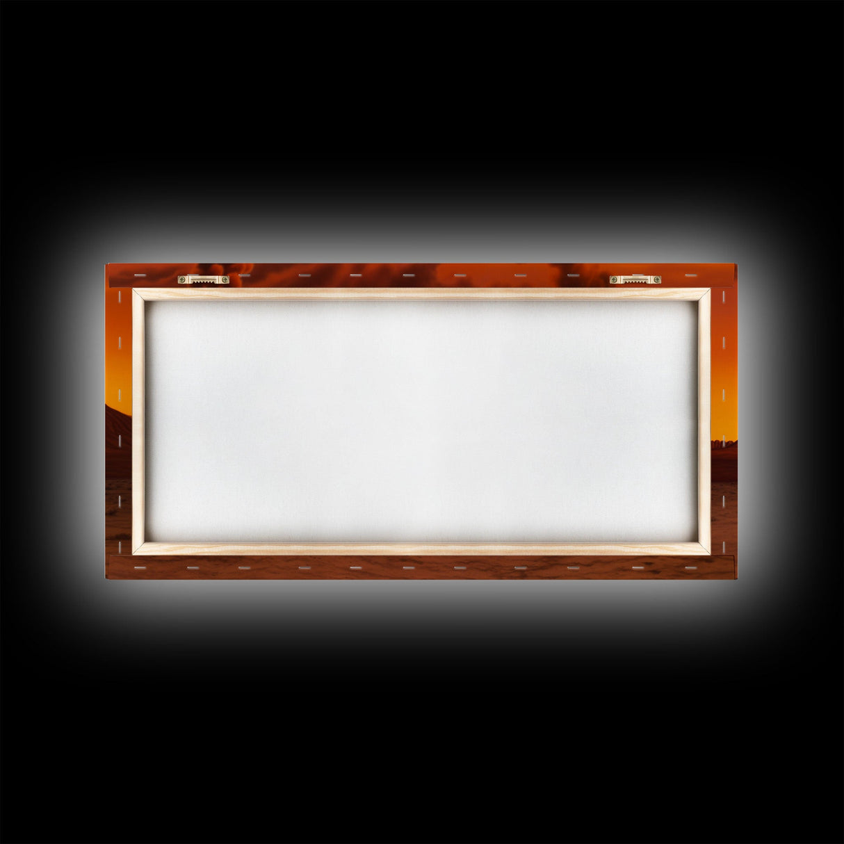 Chevy Classic Car Wall Decor, Retro Car Wall Decor, Desert Landscape Art, Panoramic Wall Decor, Canvas Print, Wall Art, Framed Canvas Art