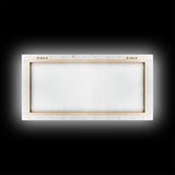 Honey Bee Wall Art, Insect Art, Nature Wall Art, Minimalist Art, Panoramic Wall Decor, Canvas Print, Wall Art, Framed Canvas Art