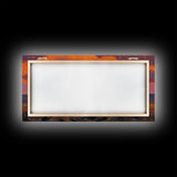 Cowboy Art, Horse Art, Western Wall Art, Panoramic Art, Wall Art, Canvas Art, Landscape Art, Western Wall Decor, First Home Gift, RV Decor