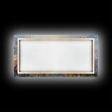 Butterflies Wall Art, Wildflower Meadow, Panoramic Art, Wall Art, Canvas Art, Landscape Art, Spring Meadow Print, Wife Gift, Boho Wall Art