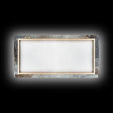 Autumn-themed Framed Canvas Print of a cowgirl in a pumpkin patch surrounded by vibrant fall leaves, seasonal decor and cozy fall accents