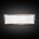 Subdued / Moody Panoramic Landscape Painting Print, Framed Canvas Art Print, Living Room Wall Art, Minimalist Art, Dark Decor