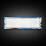 Large Framed Landscape Art | Reflections In The Lake | Panoramic Landscape Painting Framed Canvas Print | Canvas Wall Art